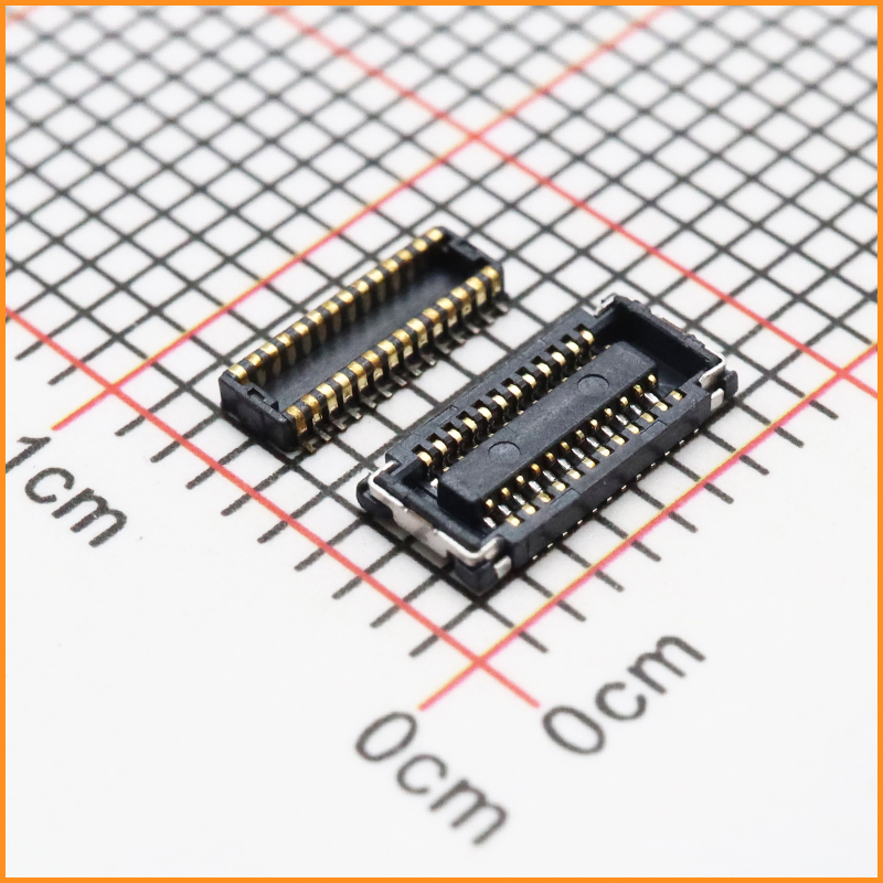 0.4間距 1.0高 兼容JAE WP3-P/S***VA1「板對(duì)板連接器」