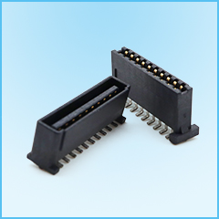 2.0間距 5.0合高 貼片公母座「板對(duì)板連接器」